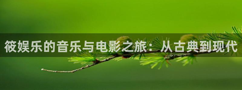 恒行f凯捷注册：筱娱乐的音乐与电影之旅：从古典到现代